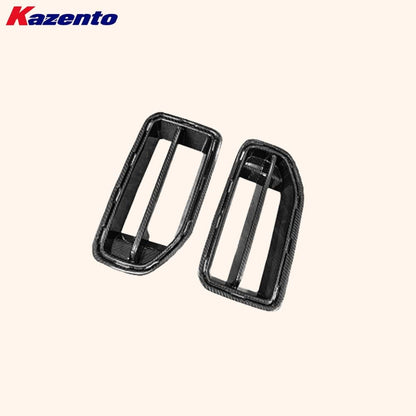 Kazento For BMW M2 G87 Coupe  2023-24 Carbon MP Style Front Bumper Center Grille Cover Kazento Carbon Parts 车身侧板
