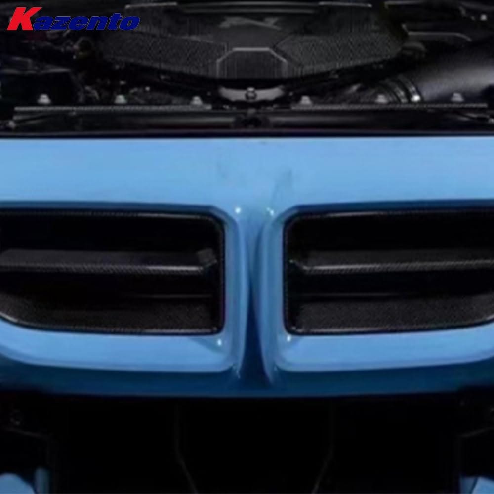 Kazento For BMW M2 G87 Coupe  2023-24 Carbon MP Style Front Bumper Center Grille Cover Kazento Carbon Parts 车身侧板