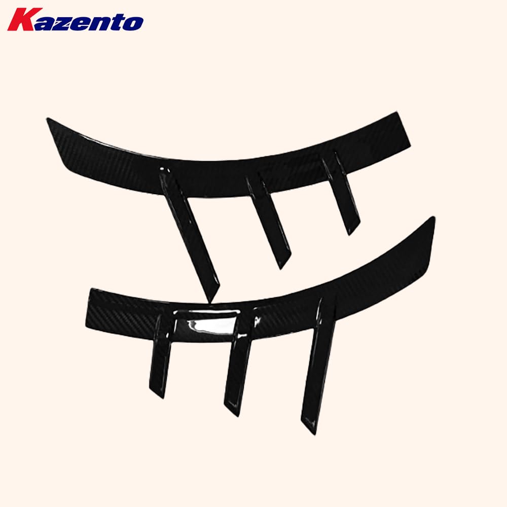 Kazento For BMW M2 G87 Coupe 2023-24 Carbon MP Style Front Bumper Side Fender Vents Trim
