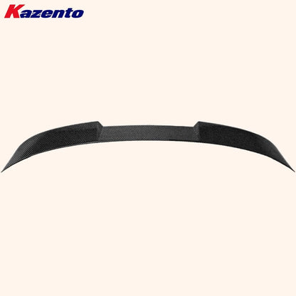 Kazento For BMW M2 G87 Coupe  2023-24 Carbon MP Style Rear Trunk Ductail Spoiler Lip Kazento Carbon Parts 车身侧板 M2G87-RS-MP-CF