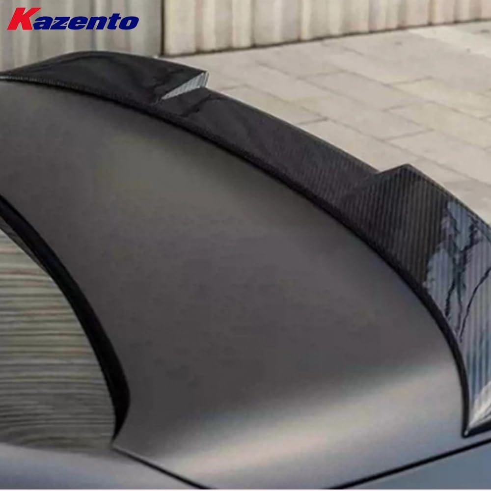 Kazento For BMW M2 G87 Coupe  2023-24 Carbon MP Style Rear Trunk Ductail Spoiler Lip Kazento Carbon Parts 车身侧板 M2G87-RS-MP-CF