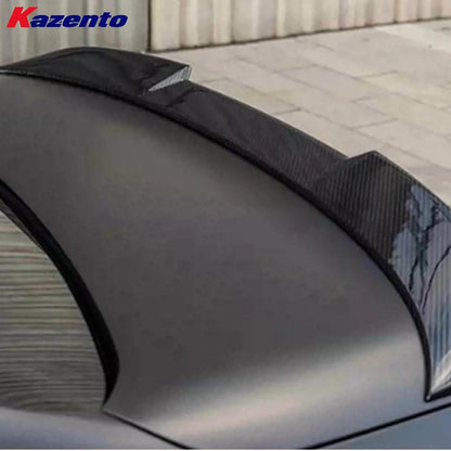 Kazento For BMW M2 G87 Coupe  2023-24 Carbon MP Style Rear Trunk Ductail Spoiler Lip Kazento Carbon Parts 车身侧板 M2G87-RS-MP-CF