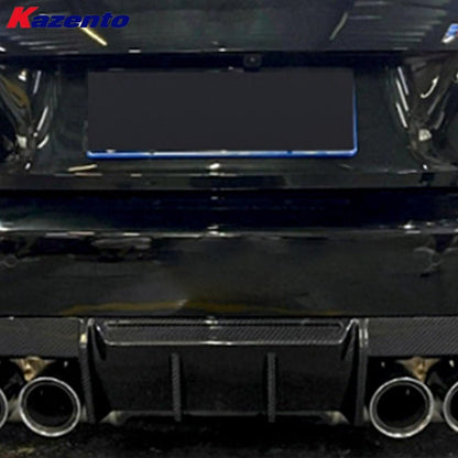 Kazento For BMW M2 G87 Coupe 2023-24 Carbon OE Style Rear Bumper Bottom Diffuser Lip Kazento Carbon Parts 车身侧板