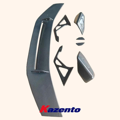 Kazento For BMW M2 M3 M4 Coupe Sedan GR86 BRZ Skyline GTR Camry Carbon AD3 Rear Spoiler Kazento Carbon Parts 车身侧板 UNI-RS-AD3-CF