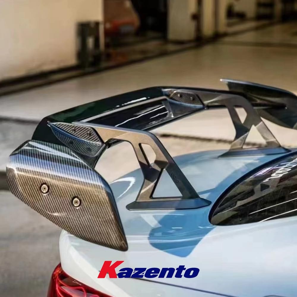 Kazento For BMW M2 M3 M4 Coupe Sedan GR86 BRZ Skyline GTR Camry Carbon AD3 Rear Spoiler Kazento Carbon Parts 车身侧板 UNI-RS-AD3-CF