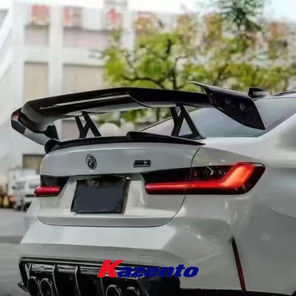Kazento For BMW M2 M3 M4 Coupe Sedan GR86 BRZ Skyline GTR Camry Carbon AD3 Rear Spoiler Kazento Carbon Parts 车身侧板 UNI-RS-AD3-CF