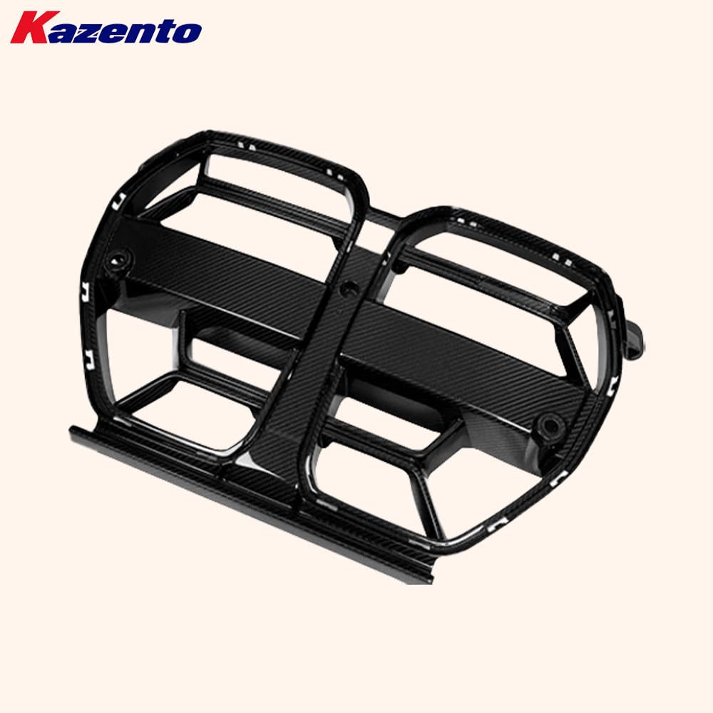 Kazento For BMW M3 G80 G81 M4 G82 G83 20-24 Carbon CL Style Front Center Grille Cover