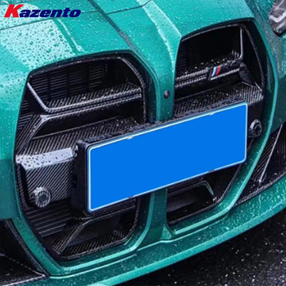 Kazento For BMW M3 G80 G81 M4 G82 G83 20-24 Carbon CL Style Front Center Grille Cover