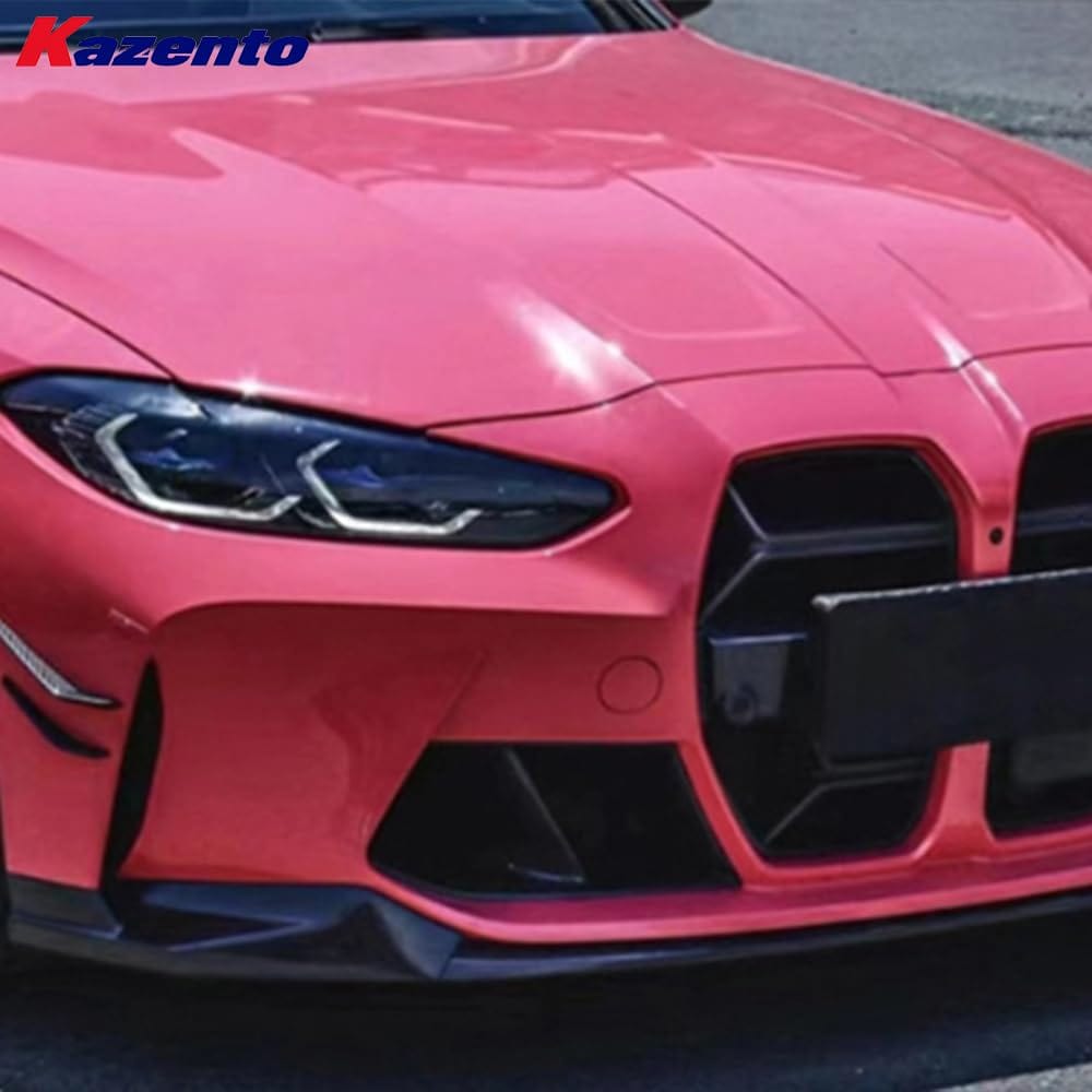 Kazento For BMW M3 G80 G81 M4 G82 G83 20-24 Carbon MP Front Bumper Side Vents Duct Cover Kazento Carbon Parts 车身侧板