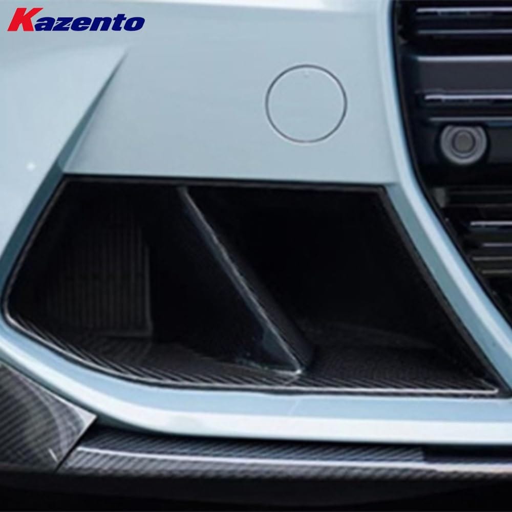 Kazento For BMW M3 G80 G81 M4 G82 G83 20-24 Carbon MP Front Bumper Side Vents Duct Cover