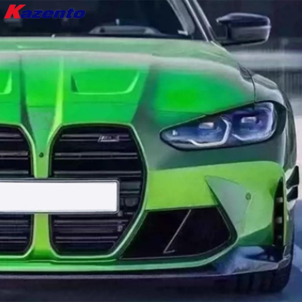 Kazento For BMW M3 G80 G81 M4 G82 G83 20-24 Carbon MP Style Front Bumper Lip 3pcs