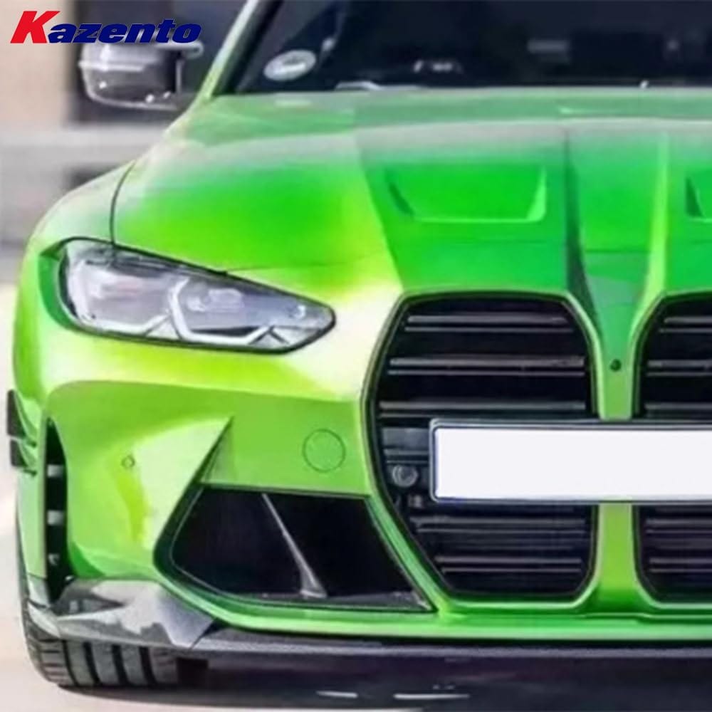 Kazento For BMW M3 G80 G81 M4 G82 G83 20-24 Carbon MP Style Front Bumper Lip 3pcs