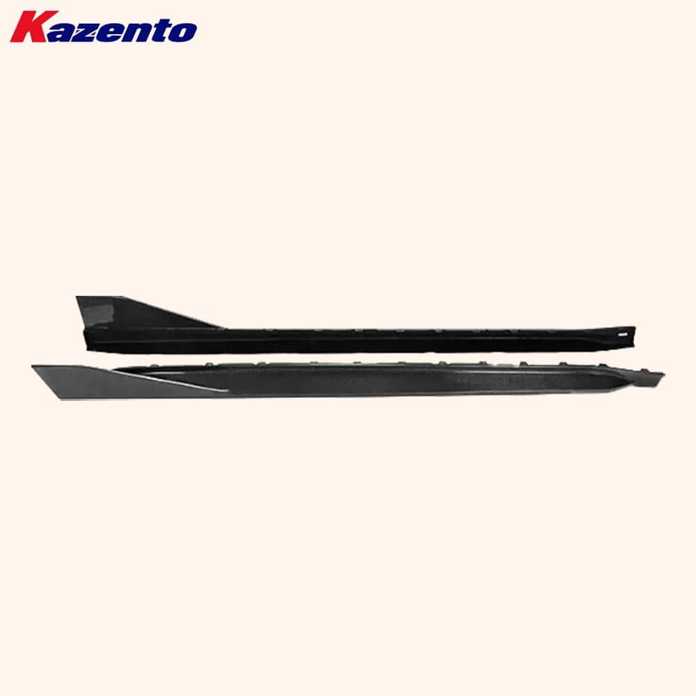 Kazento For BMW M3 G80 G81 M4 G82 G83 20-24 Carbon MP Style Side Skirts Extensions Pair Kazento Carbon Parts 车身侧板