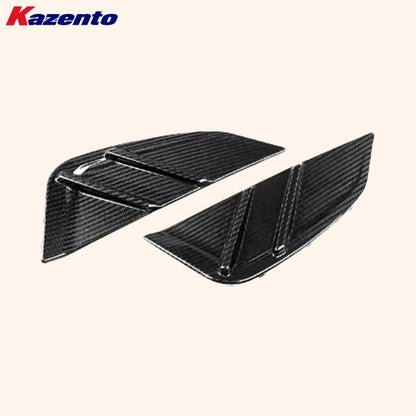 Kazento For BMW M3 G80 G81 M4 G82 G83 20-24 Dry Carbon CL Front Side Fender Vents Cover Kazento Carbon Parts 车身侧板 M3M4G80-FV-CSL-DCF