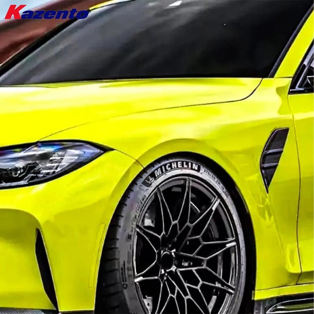 Kazento For BMW M3 G80 G81 M4 G82 G83 20-24 Dry Carbon CL Front Side Fender Vents Cover Kazento Carbon Parts 车身侧板 M3M4G80-FV-CSL-DCF