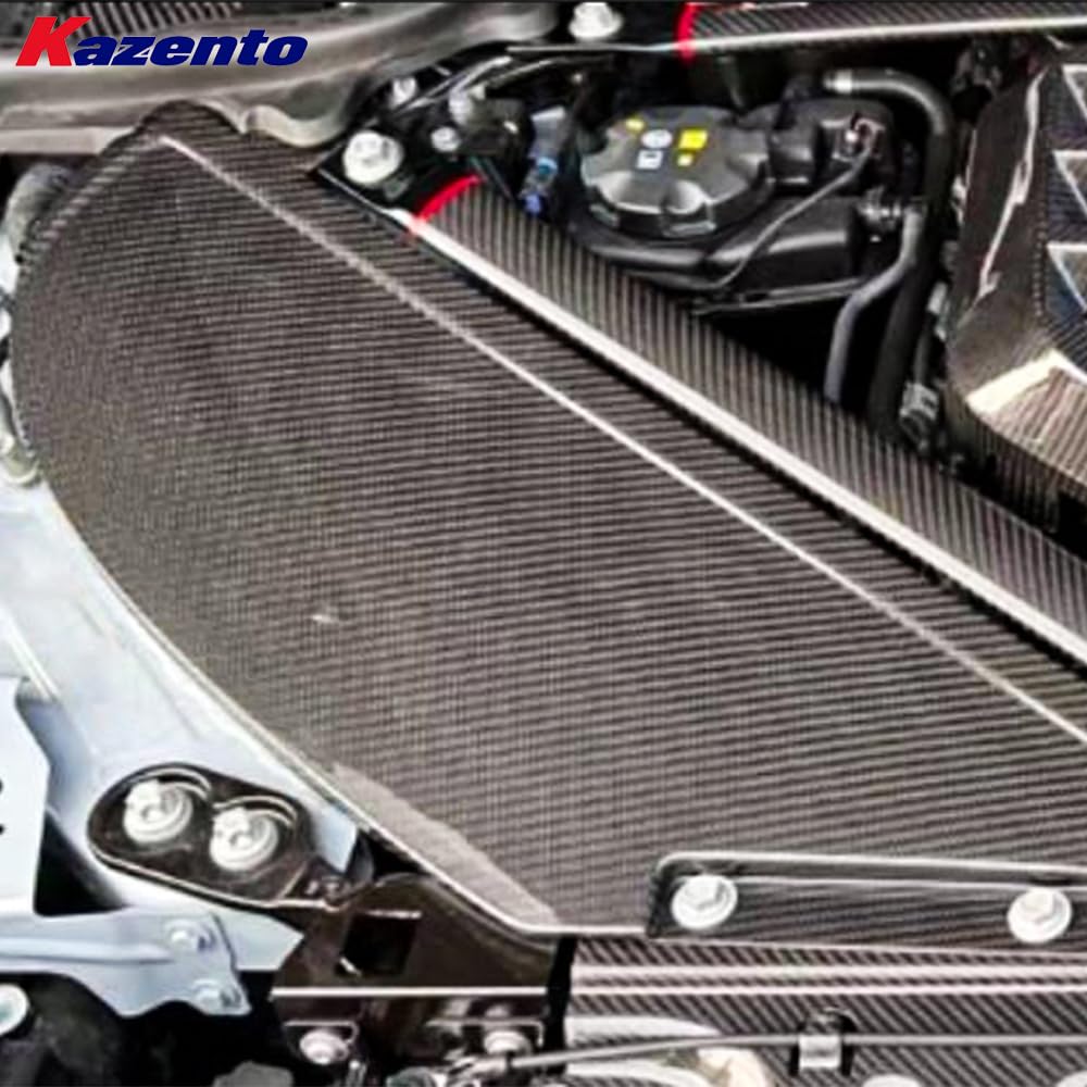 Kazento For BMW M3 G80 G81 M4 G82 G83 20-24 Dry Carbon OE Front Engine Air Intake Cover Kazento Carbon Parts 车身侧板 M3M4G80-INTAKE-OE-DCF