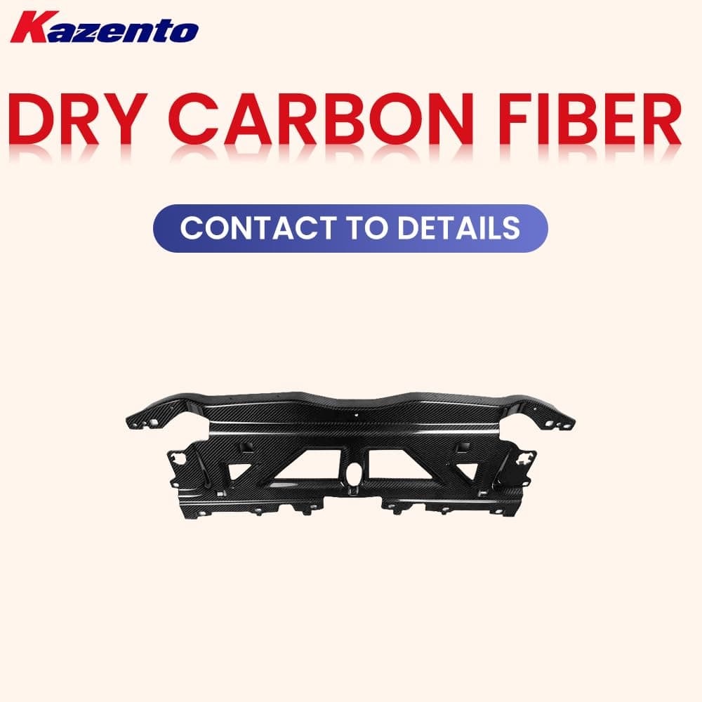 Kazento For BMW M3 G80 G81 M4 G82 G83 20-24 Dry Carbon OE Front Engine Cooling Panel