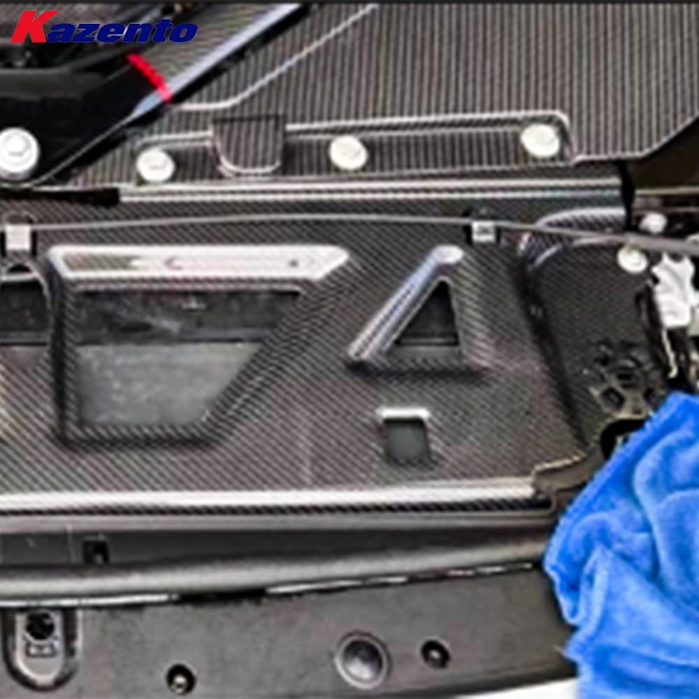 Kazento For BMW M3 G80 G81 M4 G82 G83 20-24 Dry Carbon OE Front Engine Cooling Panel