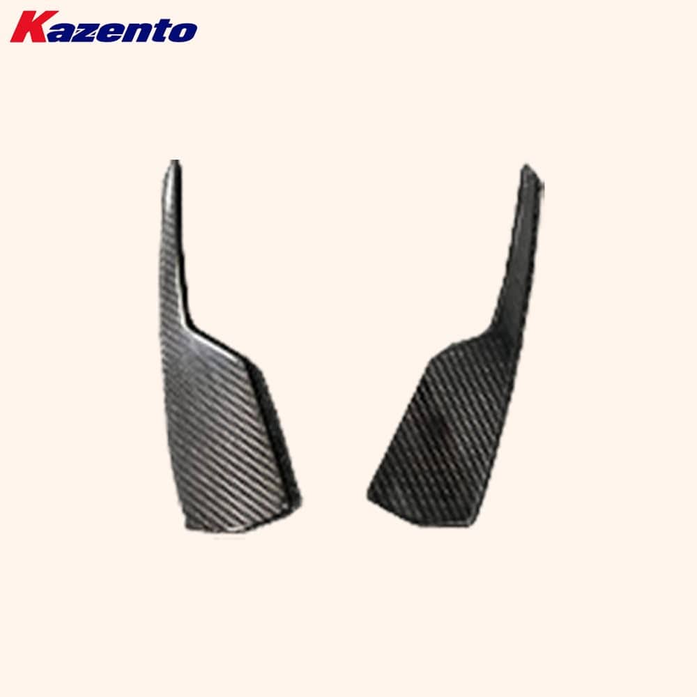 Kazento For BMW M3 G80 G81 M4 G82 G83 2020-24 Carbon 3DRT Style Front Bumper Canard