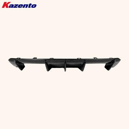 Kazento For BMW M3 G80 G81 M4 G82 G83 2020+24 Carbon Fiber MP Rear Bumper Diffuser Lip Kazento Carbon Parts 车身侧板