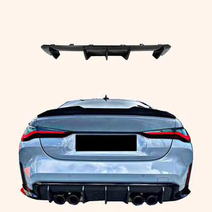 Kazento For BMW M3 G80 G81 M4 G82 G83 2020+24 Carbon Fiber MP Rear Bumper Diffuser Lip Kazento Carbon Parts 车身侧板 Carbon Fiber / MP Style M3M4G80-DIF-MP-CF