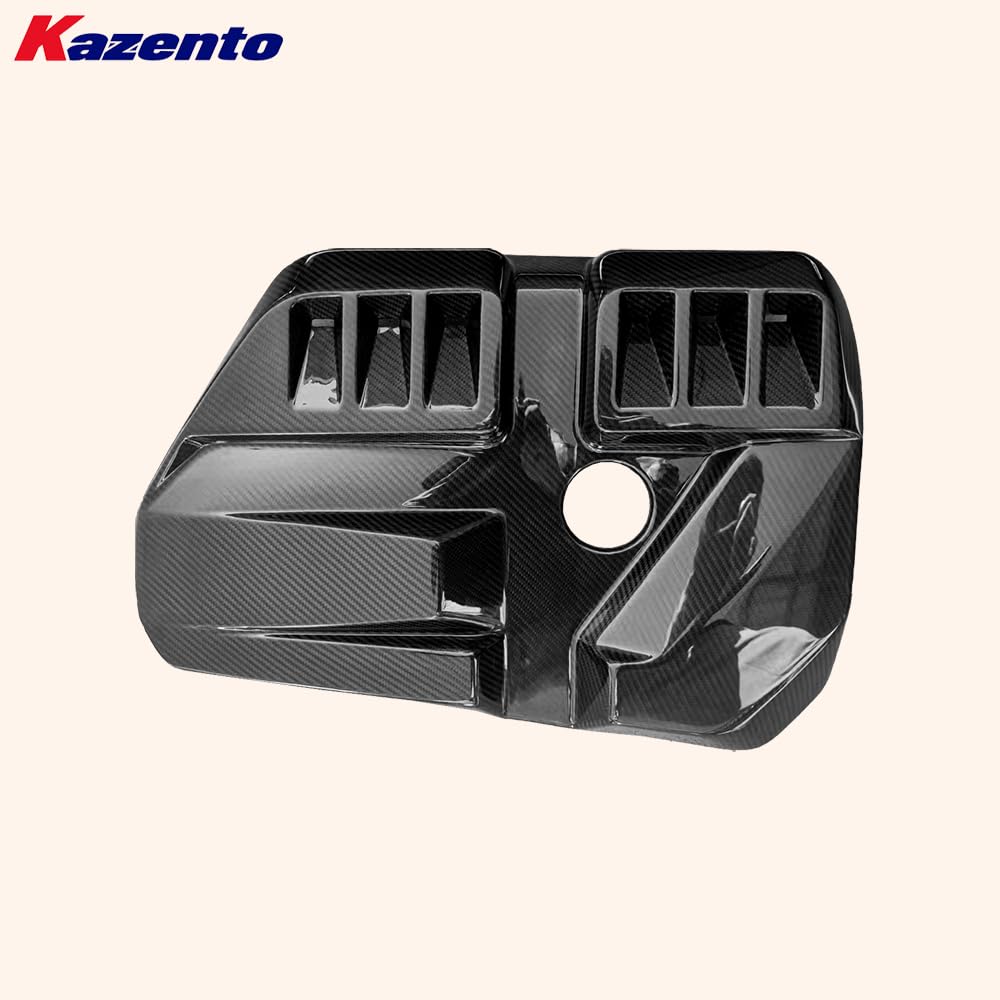 Kazento For BMW M4 M3 G82 G83 G80 2020-24 2 Door Coupe KZ Style Dry Carbon Engine Cover Kazento Carbon Parts 车身侧板 M4G82-ENG-KZ-DCF