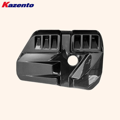 Kazento For BMW M4 M3 G82 G83 G80 2020-24 2 Door Coupe KZ Style Dry Carbon Engine Cover Kazento Carbon Parts 车身侧板 M4G82-ENG-KZ-DCF