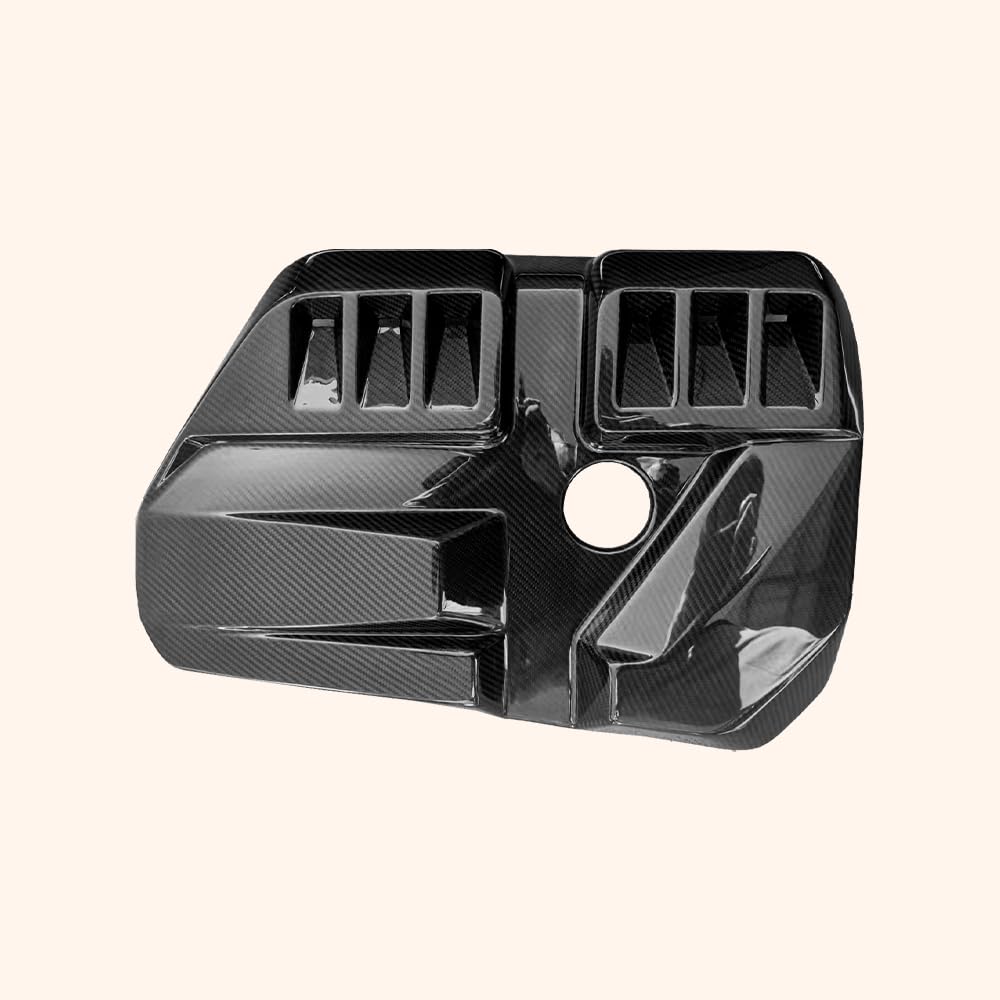 Kazento For BMW M4 M3 G82 G83 G80 2020-24 2 Door Coupe KZ Style Dry Carbon Engine Cover Kazento Carbon Parts 车身侧板 M4G82-ENG-KZ-DCF