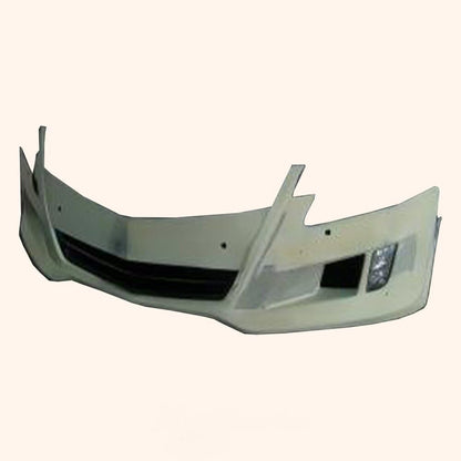 Kazento For Cadillac ATS 2015-2018 KZ Style Vented Cooling Front Bumper Body Kits Fiber Glass Kazento Carbon Parts 车身侧板 ATS15-FB-KZ-FRP