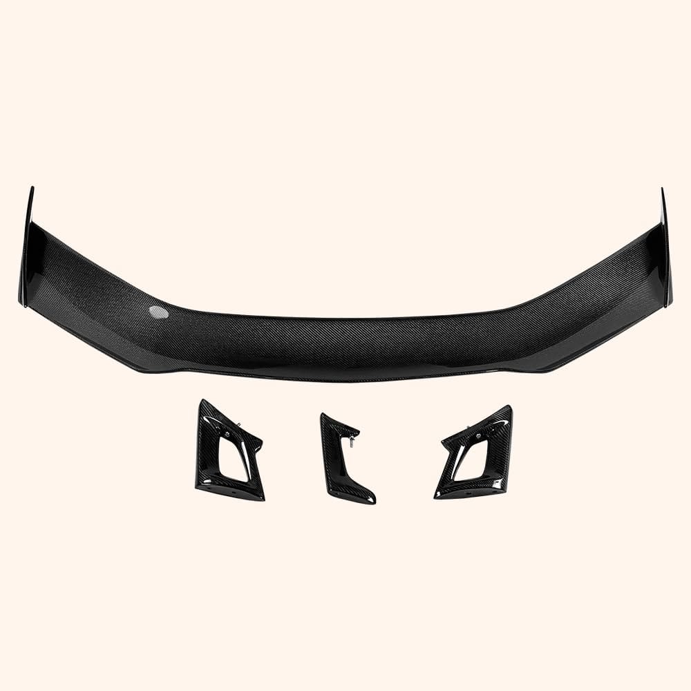Kazento For Chevrolet Camaro 2016-22 GT Style Carbon Fiber Rear Trunk Boot Spoiler Wing Kazento Carbon Parts 车身侧板 CAMA1622-RS-GT-CF