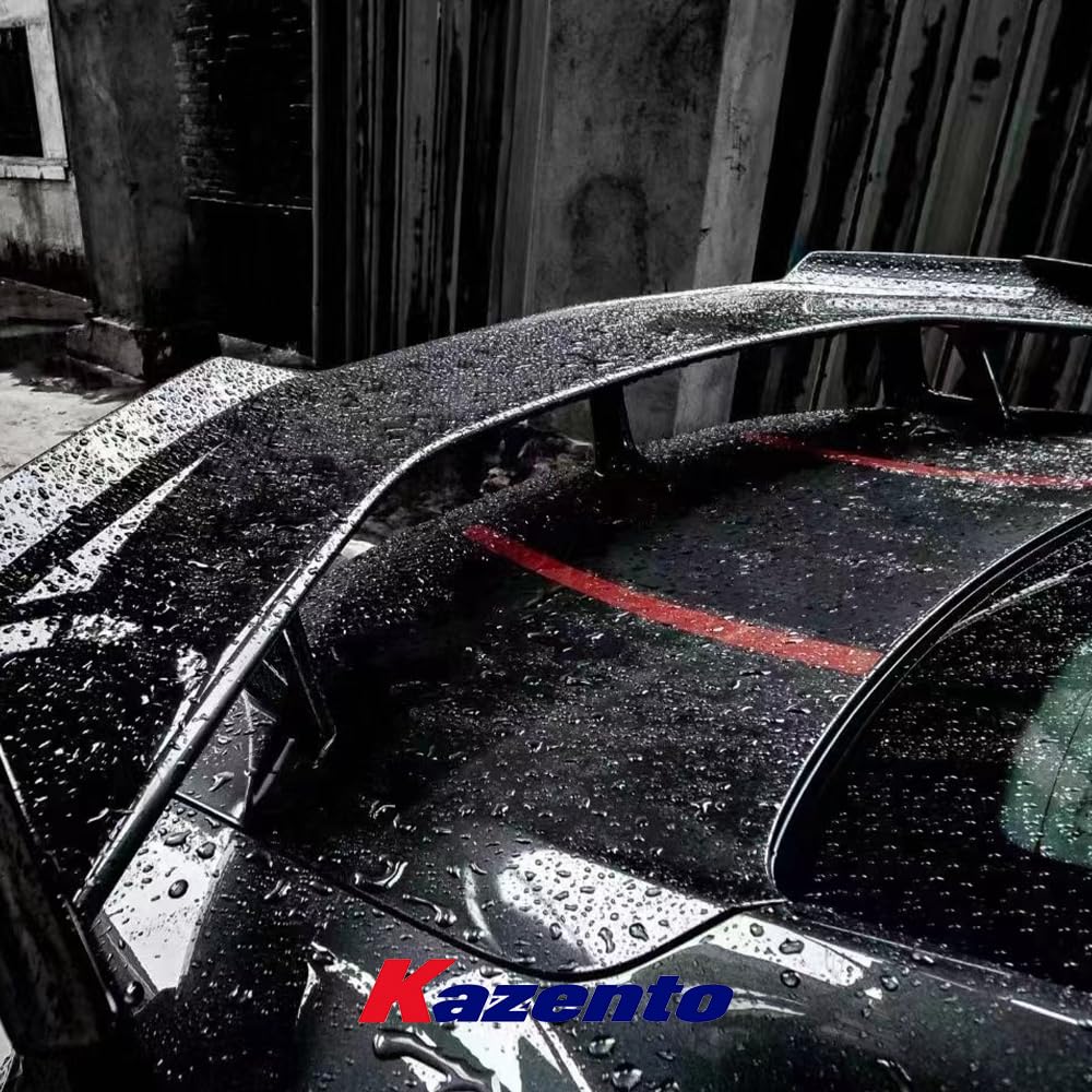 Kazento For Chevrolet Camaro 2016-22 GT Style Carbon Fiber Rear Trunk Boot Spoiler Wing