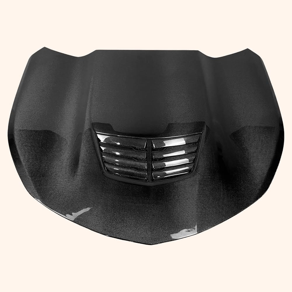 Kazento For Chevrolet Camaro 2016-22 KZ Style Vented Carbon Fiber Front Hood Bonnet