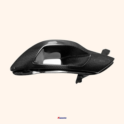 Kazento For Civic Fd2 Epa Style For Honda Headlight Intake Duct Lhs Carbon Fiber Front Head Light Lamp Covers Kazento Carbon Parts 车身侧板 FD2-HL-V-1P-EPA-CF