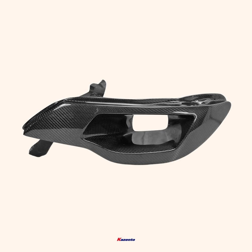Kazento For Civic Fd2 Epa Style For Honda Headlight Intake Duct Lhs Carbon Fiber Front Head Light Lamp Covers Kazento Carbon Parts 车身侧板 FD2-HL-V-1P-EPA-CF