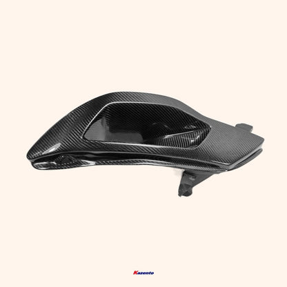 Kazento For Civic Fd2 Epa Style For Honda Headlight Intake Duct Lhs Carbon Fiber Front Head Light Lamp Covers Kazento Carbon Parts 车身侧板 FD2-HL-V-1P-EPA-CF