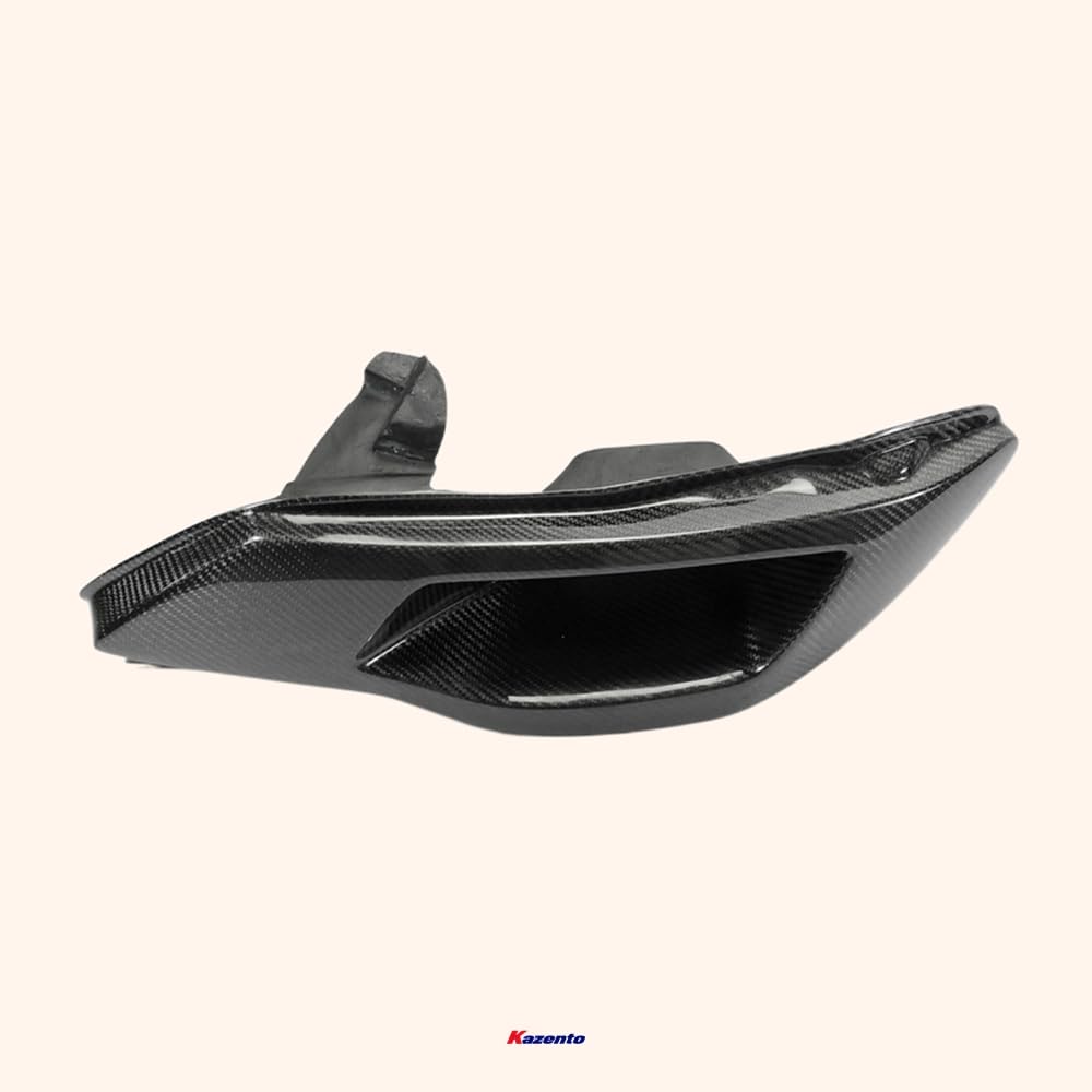 Kazento For Civic Fd2 Epa Style For Honda Headlight Intake Duct Lhs Carbon Fiber Front Head Light Lamp Covers Kazento Carbon Parts 车身侧板 FD2-HL-V-1P-EPA-CF