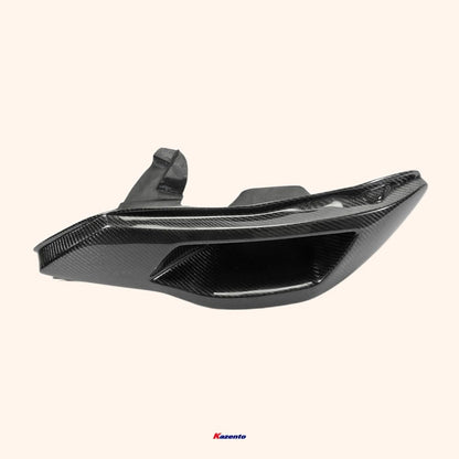 Kazento For Civic Fd2 Epa Style For Honda Headlight Intake Duct Lhs Carbon Fiber Front Head Light Lamp Covers Kazento Carbon Parts 车身侧板 FD2-HL-V-1P-EPA-CF
