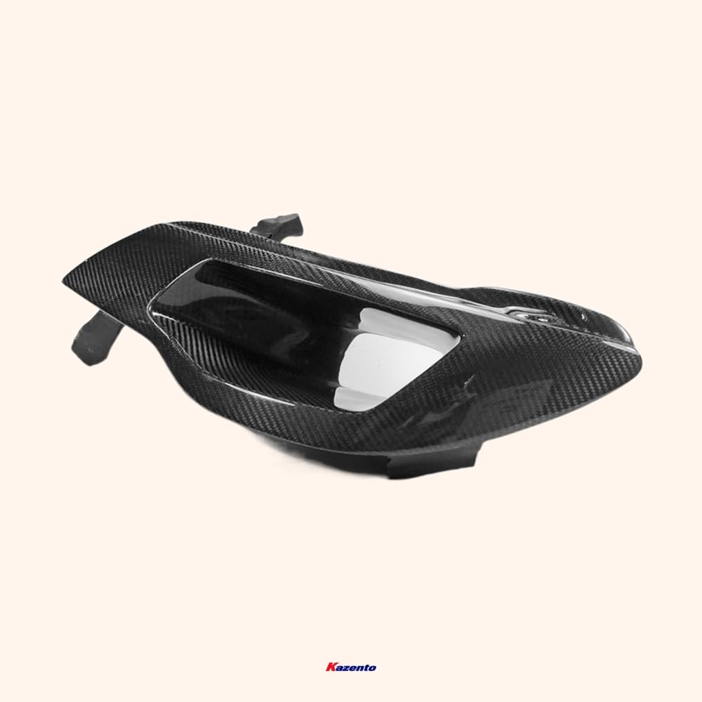 Kazento For Civic Fd2 Epa Style For Honda Headlight Intake Duct Lhs Carbon Fiber Front Head Light Lamp Covers Kazento Carbon Parts 车身侧板 FD2-HL-V-1P-EPA-CF