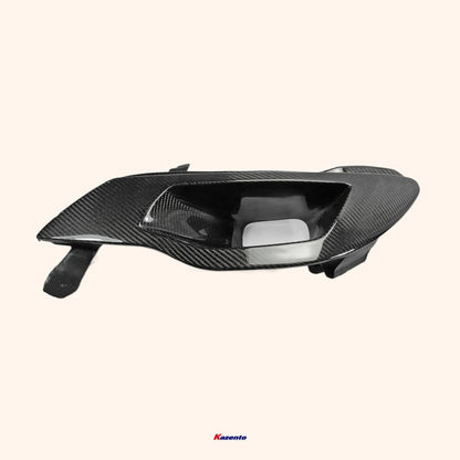 Kazento For Civic Fd2 Epa Style For Honda Headlight Intake Duct Lhs Carbon Fiber Front Head Light Lamp Covers Kazento Carbon Parts 车身侧板 FD2-HL-V-1P-EPA-CF