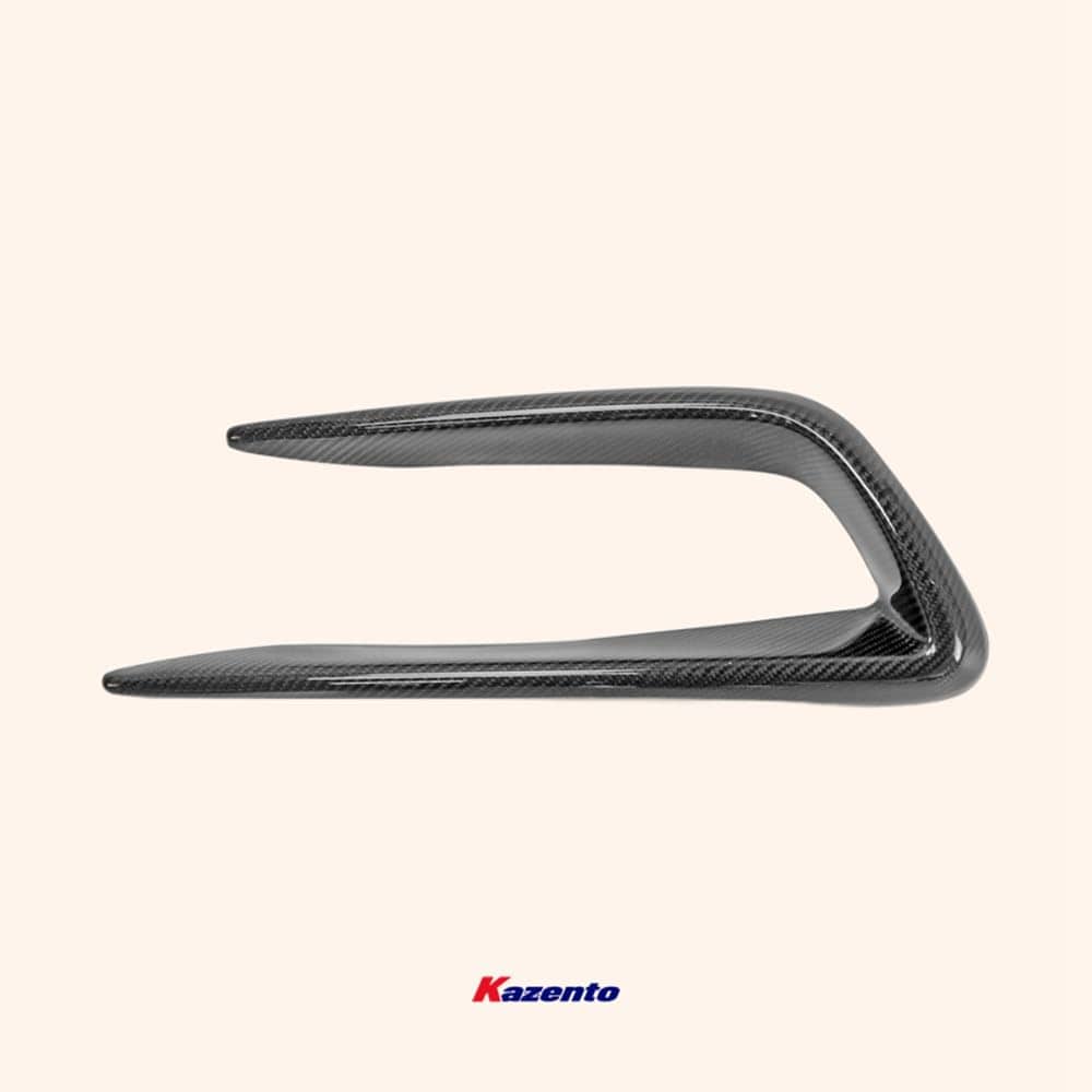 Kazento For Civic Fd2 For Honda Front Bumper Air Vents Carbon Fiber