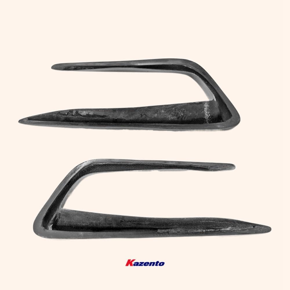 Kazento For Civic Fd2 For Honda Front Bumper Air Vents Carbon Fiber