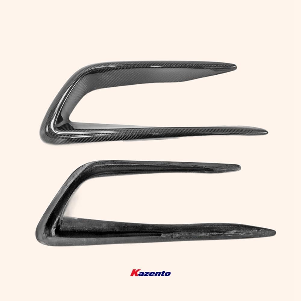 Kazento For Civic Fd2 For Honda Front Bumper Air Vents Carbon Fiber