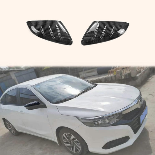 Kazento For Civic Fk7 Fc1 Fk8 Type R Mu Type For Honda Side-view Mirror Cover (Stiick On Type) Rearview Mirror Guard Covers Carbon Fiber
