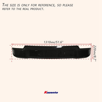 Kazento For Defender 2019-2023 Carbon Fiber KZ Style For Land Rover Rear Roof Wing Spoiler Kazento Carbon Parts 车身侧板 DEFENDER-RS-KZ-CF-A