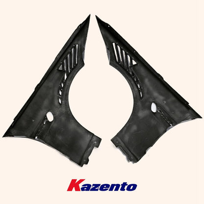 Kazento For E92 E93 Real M3 For BMW Vented Carbon Fiber Front Fender Pair