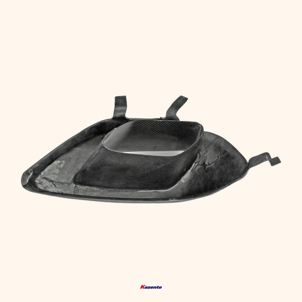 Kazento For Ek9 Civic 96-98 For Honda Headlight Air Duct Rhs Carbon Fiber Front Head Light Lamp Cover