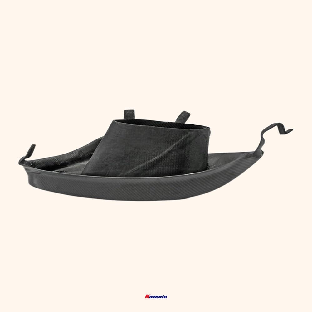 Kazento For Ek9 Civic 96-98 For Honda Headlight Air Duct Rhs Carbon Fiber Front Head Light Lamp Cover
