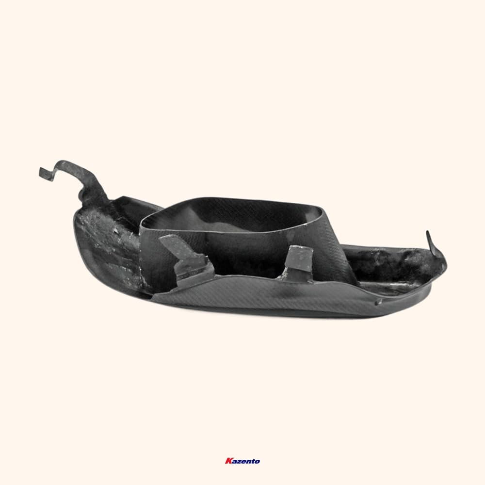 Kazento For Ek9 Civic 96-98 For Honda Headlight Air Duct Rhs Carbon Fiber Front Head Light Lamp Cover