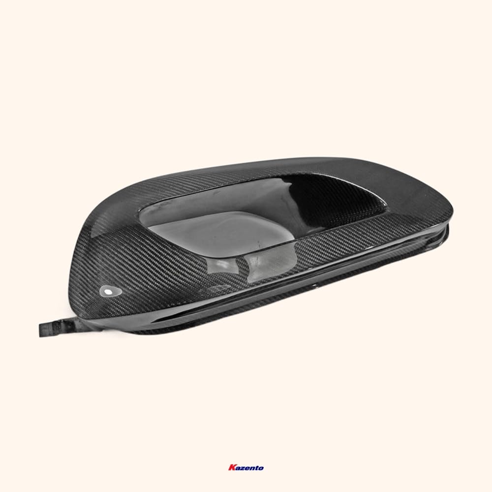 Kazento For Ek9 Civic 96-98 For Honda Headlight Air Duct Rhs Carbon Fiber Front Head Light Lamp Cover