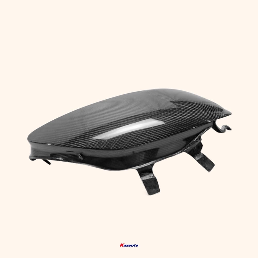 Kazento For Ek9 Civic 96-98 For Honda Headlight Block Out Rhs 1Pcs Carbon Fiber Front Head Light Lamp Cover